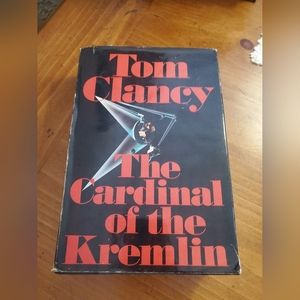 Tom Clancy vintage book , The Cardinal of the Kremlin , 1988
